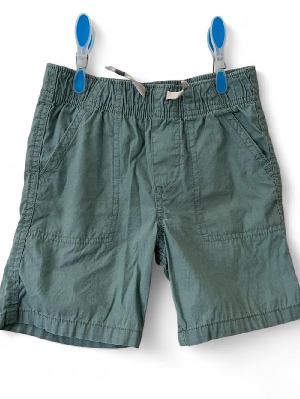 Toddler Boy 3T Sage Green Woven Lightweight Toddler Play Shorts Garanimals